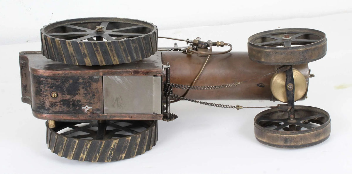 Vintage 1 inch scale traction engine