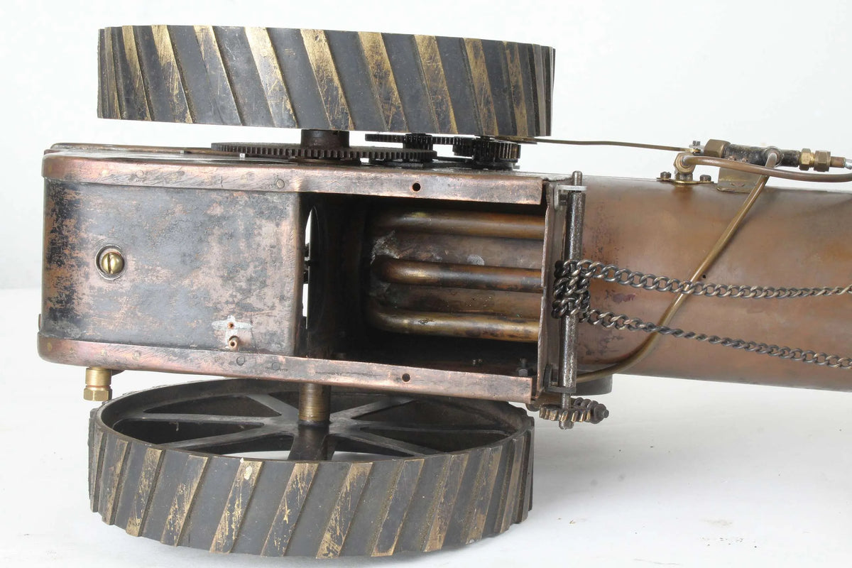 Vintage 1 inch scale traction engine