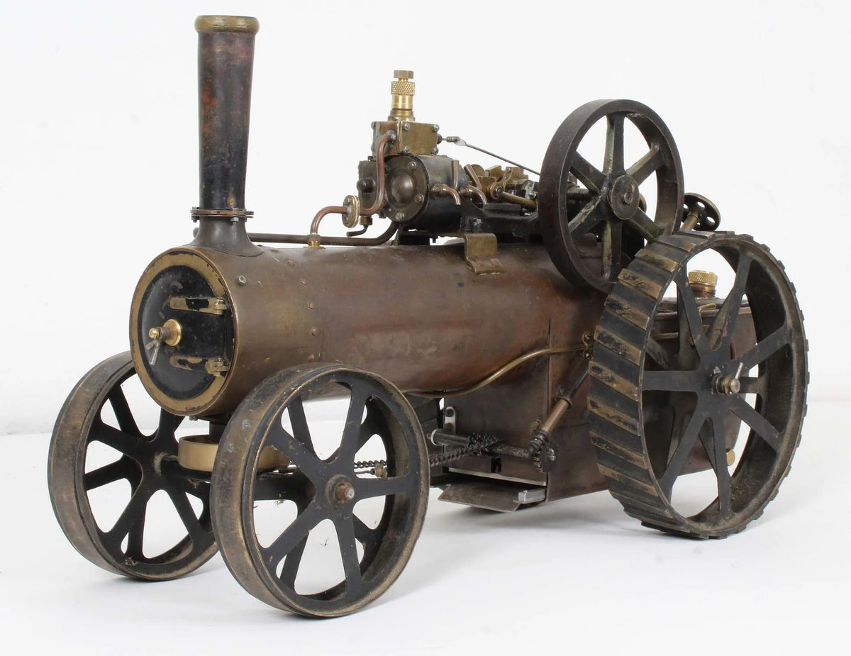 Vintage 1 inch scale traction engine