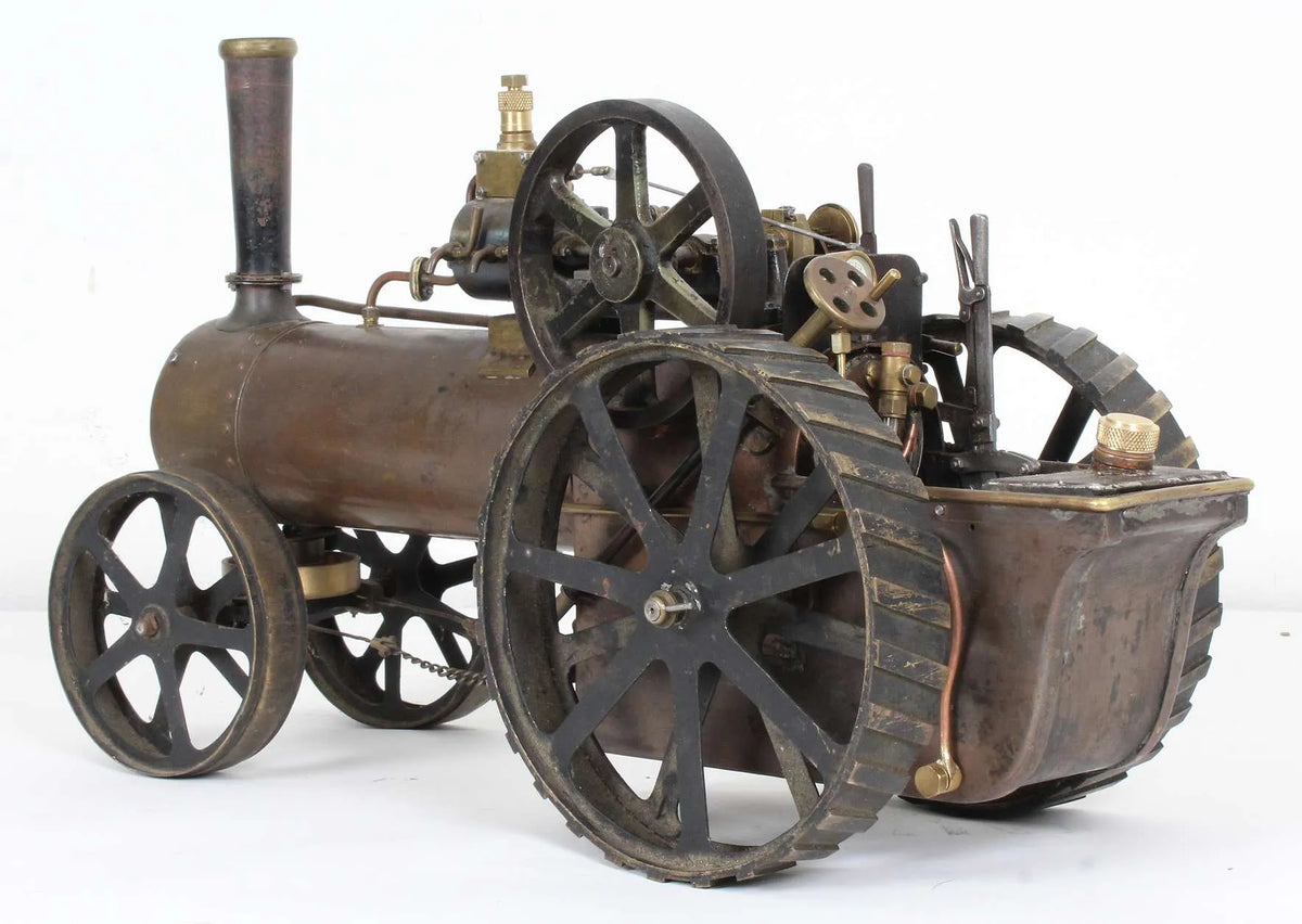 Vintage 1 inch scale traction engine