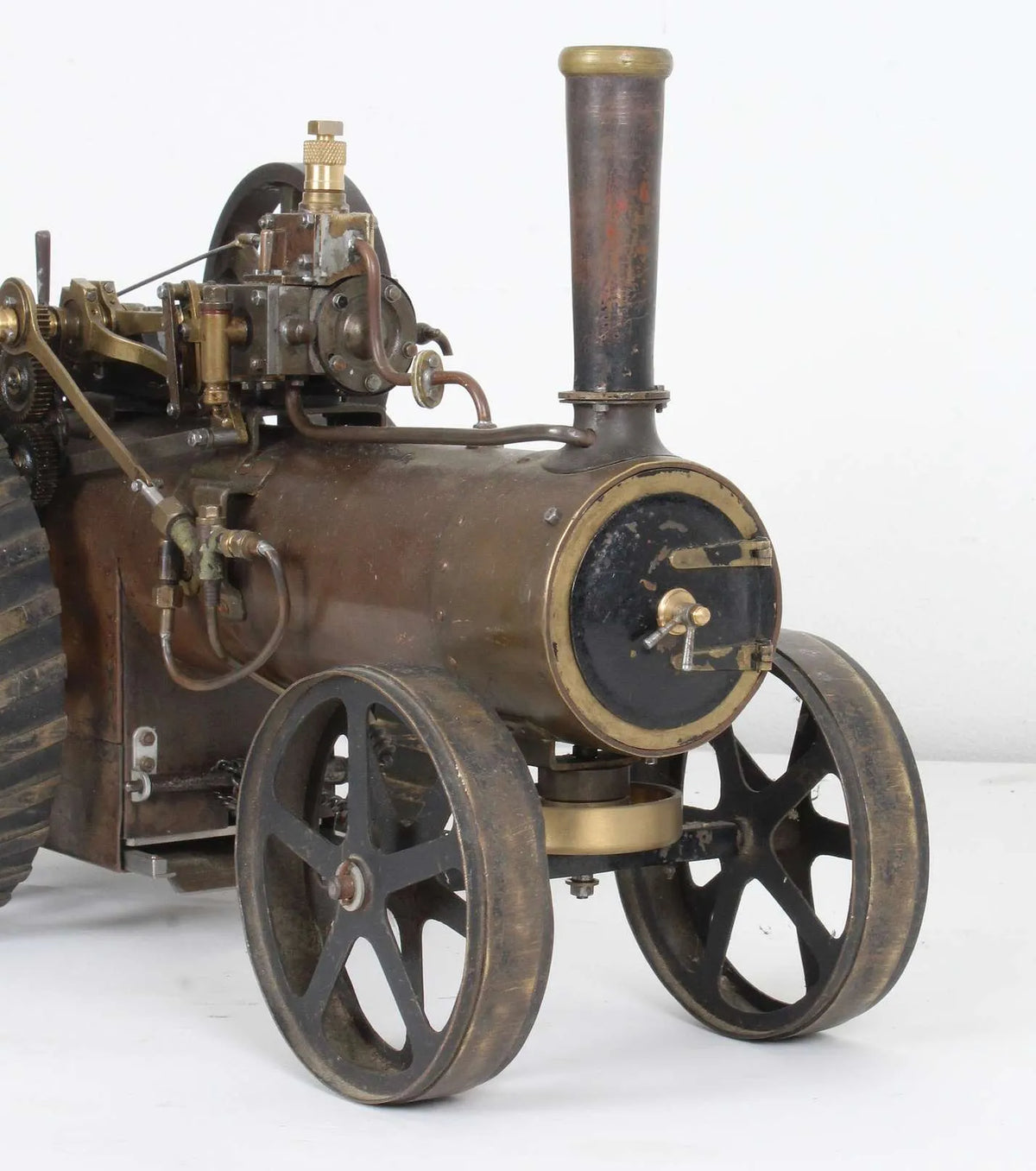 Vintage 1 inch scale traction engine