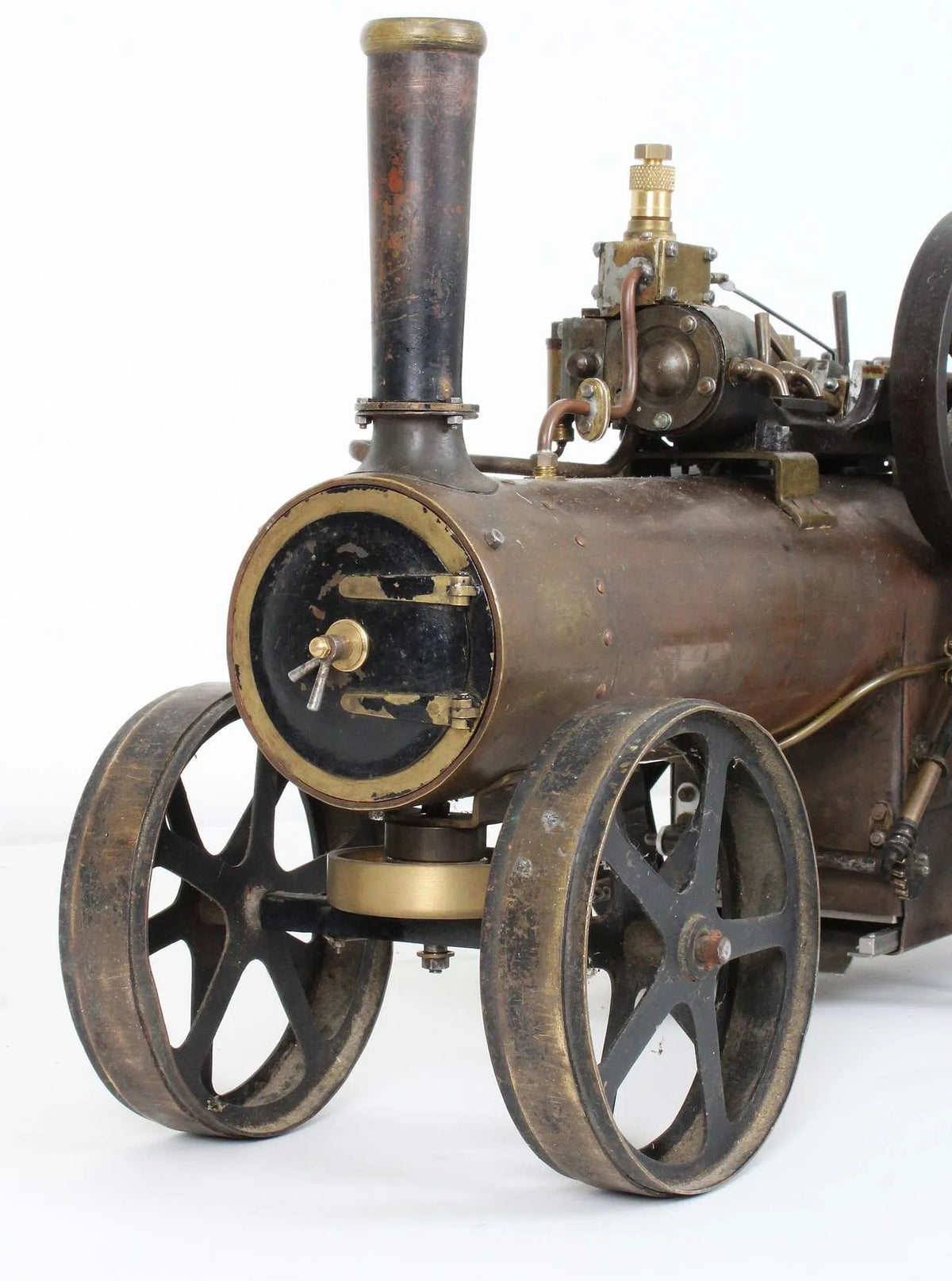Vintage 1 inch scale traction engine