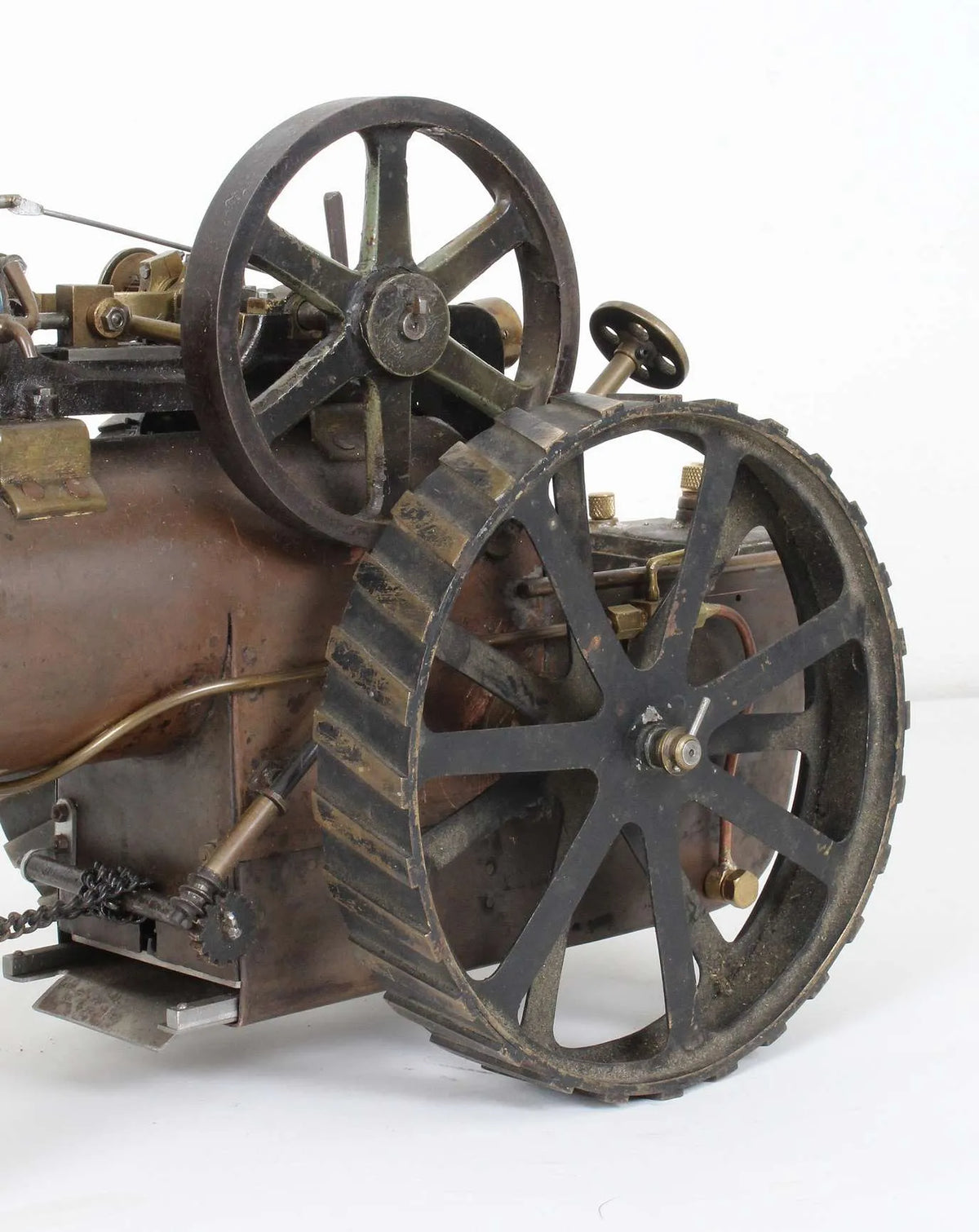 Vintage 1 inch scale traction engine