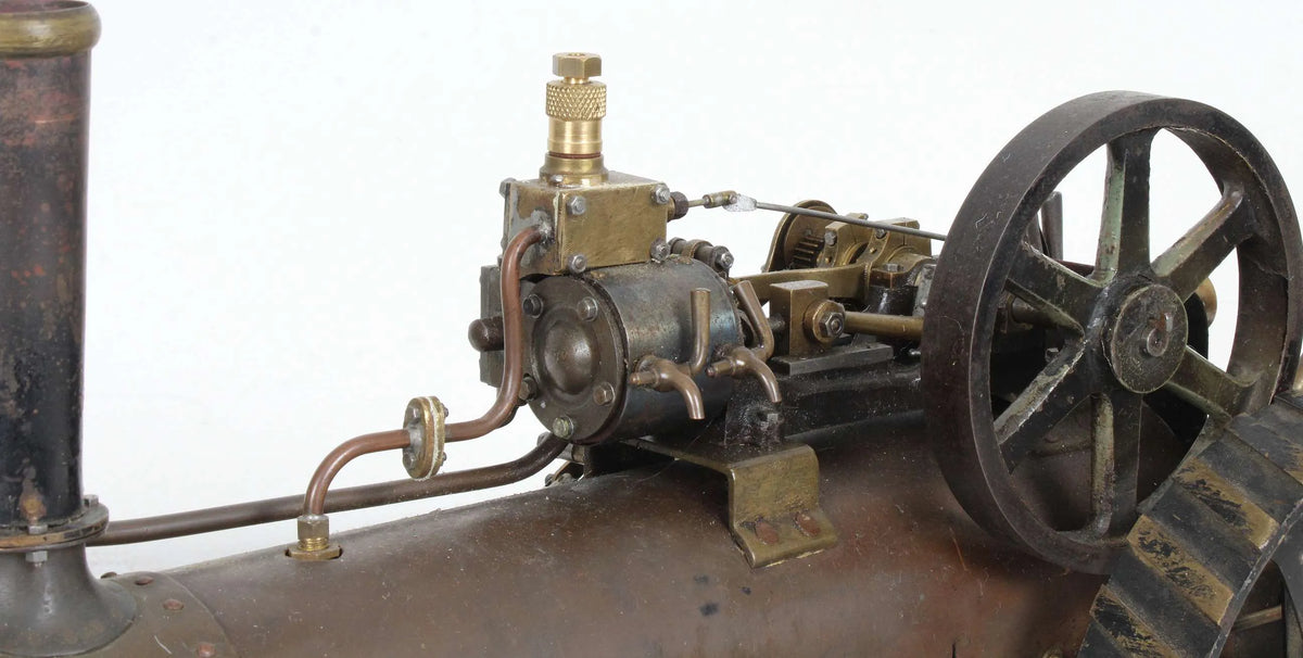 Vintage 1 inch scale traction engine