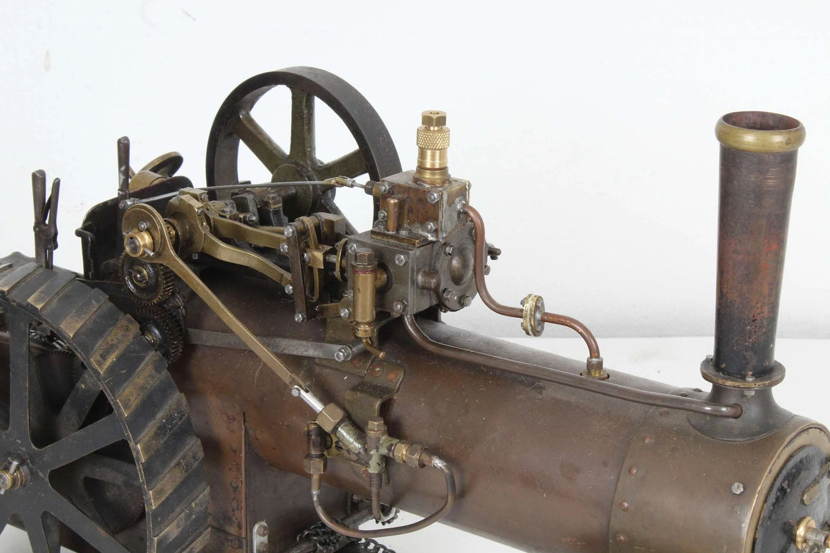 Vintage 1 inch scale traction engine