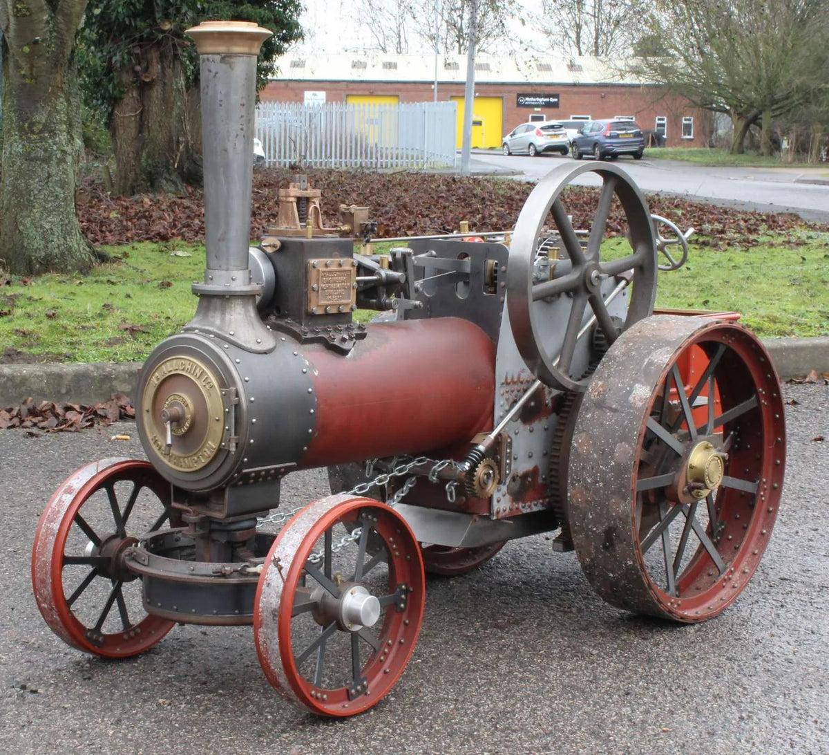 3 inch scale Allchin agricultural engine
