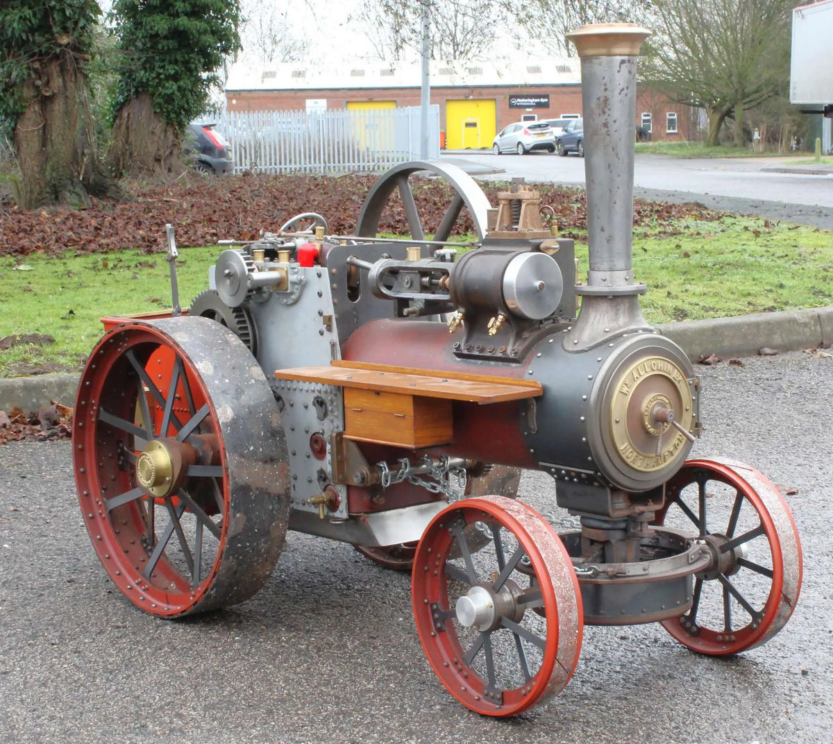 3 inch scale Allchin agricultural engine