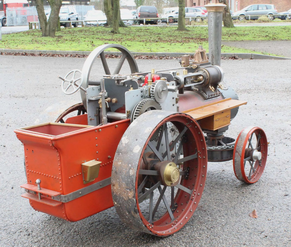 3 inch scale Allchin agricultural engine