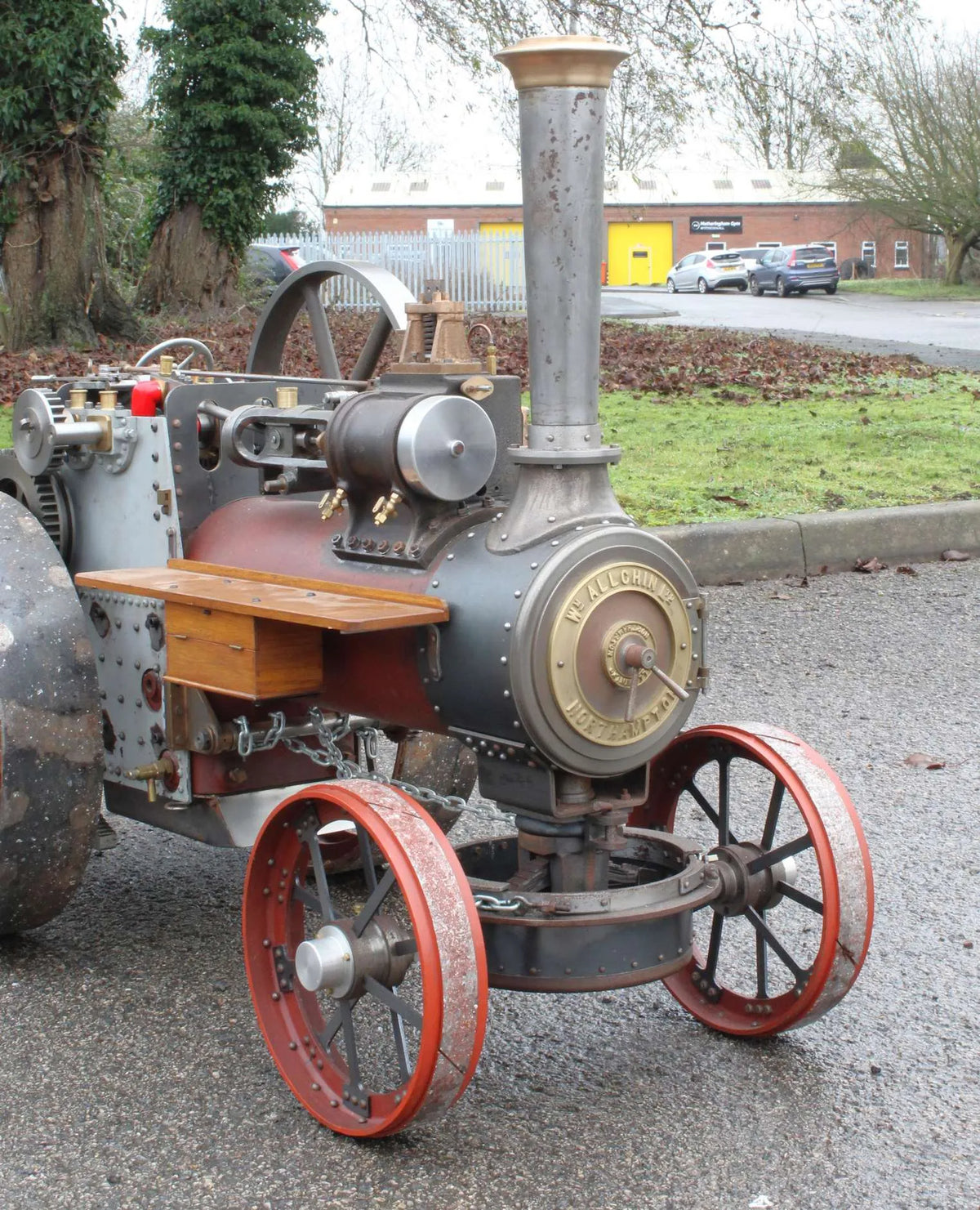 3 inch scale Allchin agricultural engine