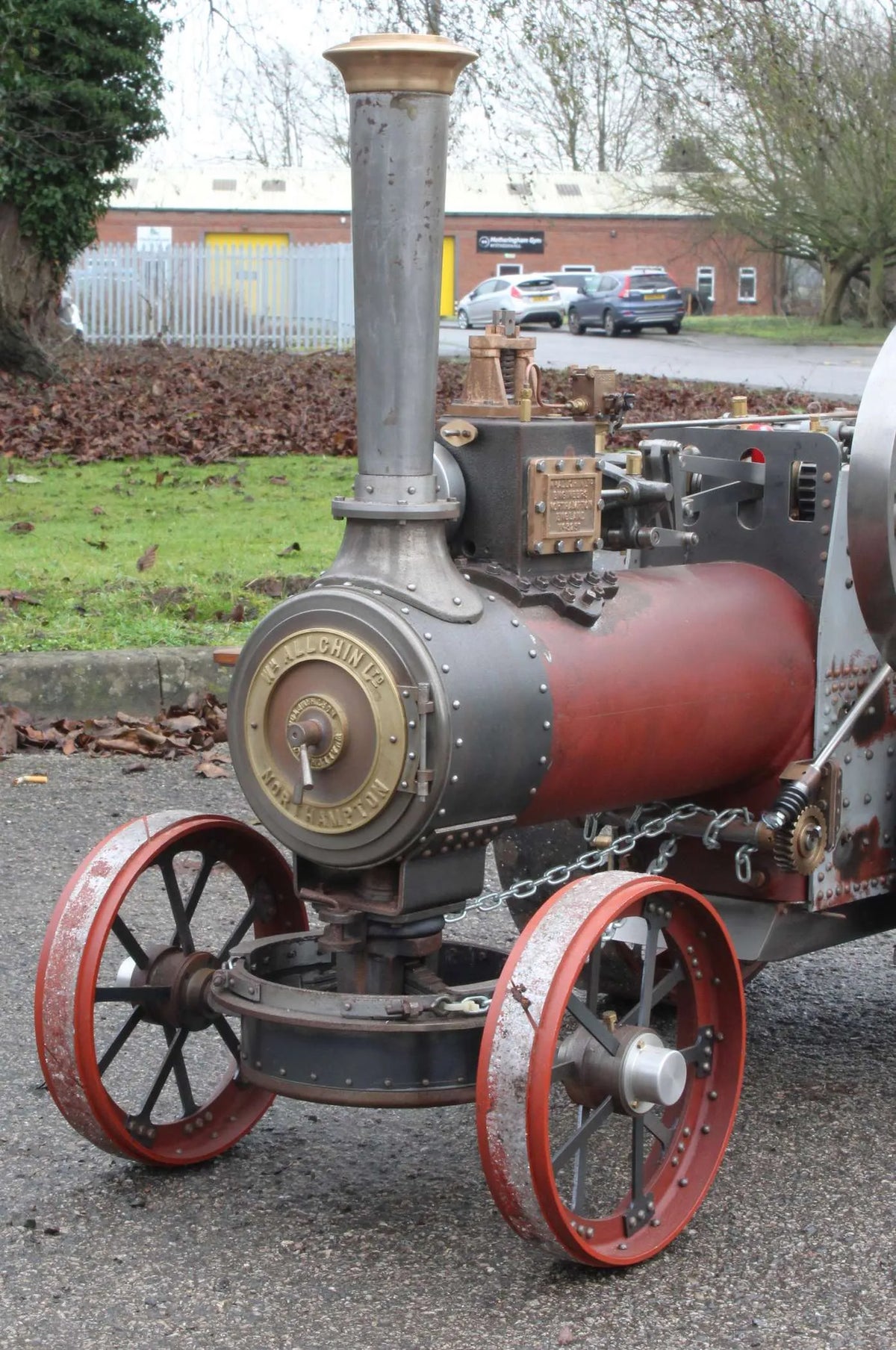3 inch scale Allchin agricultural engine