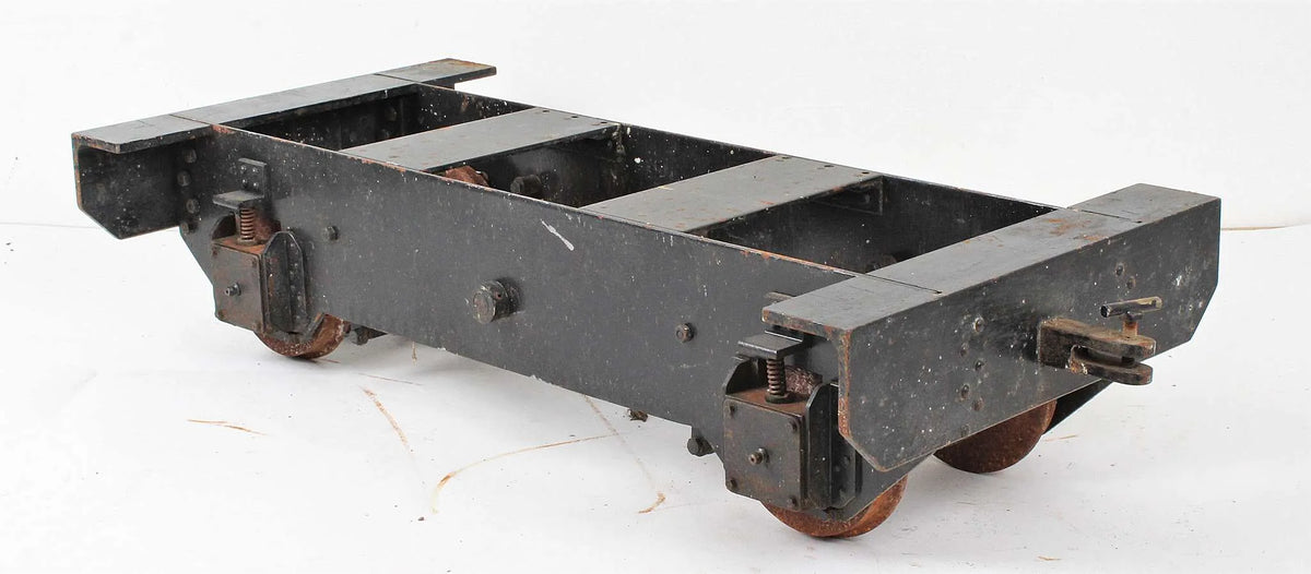 5 inch gauge braked driving truck chassis