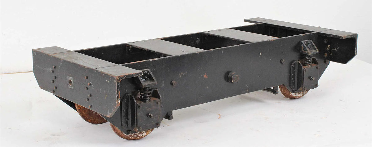 5 inch gauge braked driving truck chassis