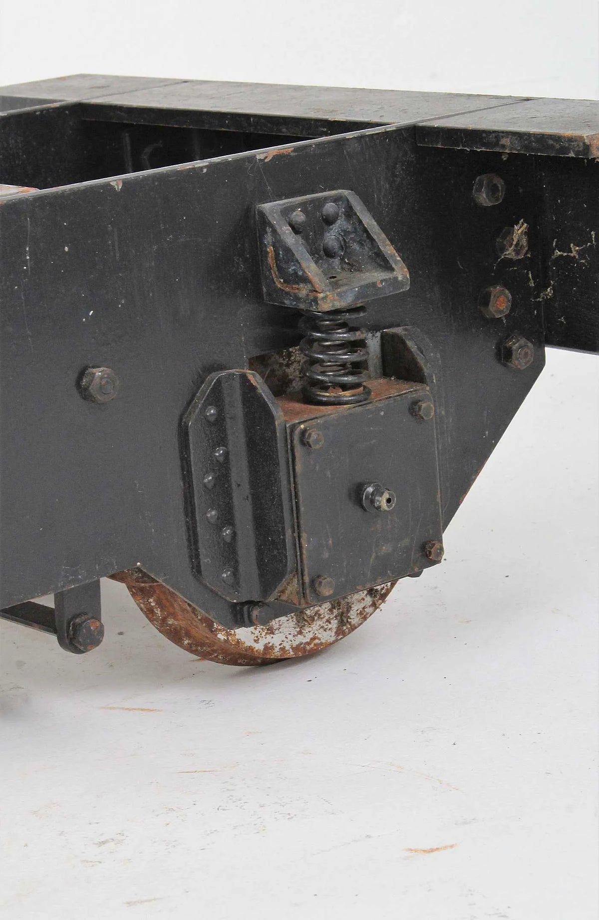 5 inch gauge braked driving truck chassis