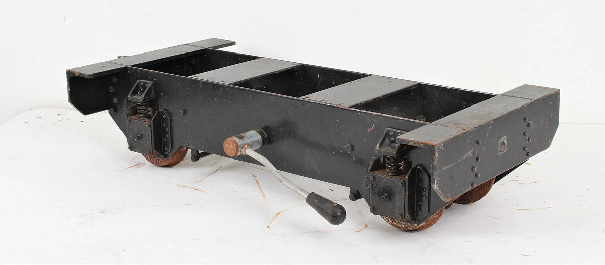 5 inch gauge braked driving truck chassis