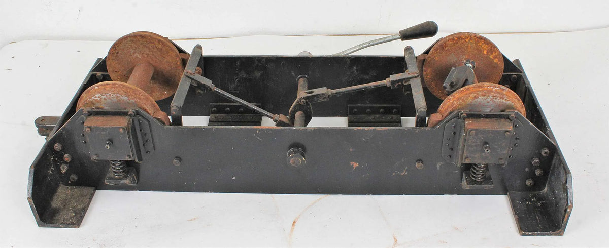 5 inch gauge braked driving truck chassis