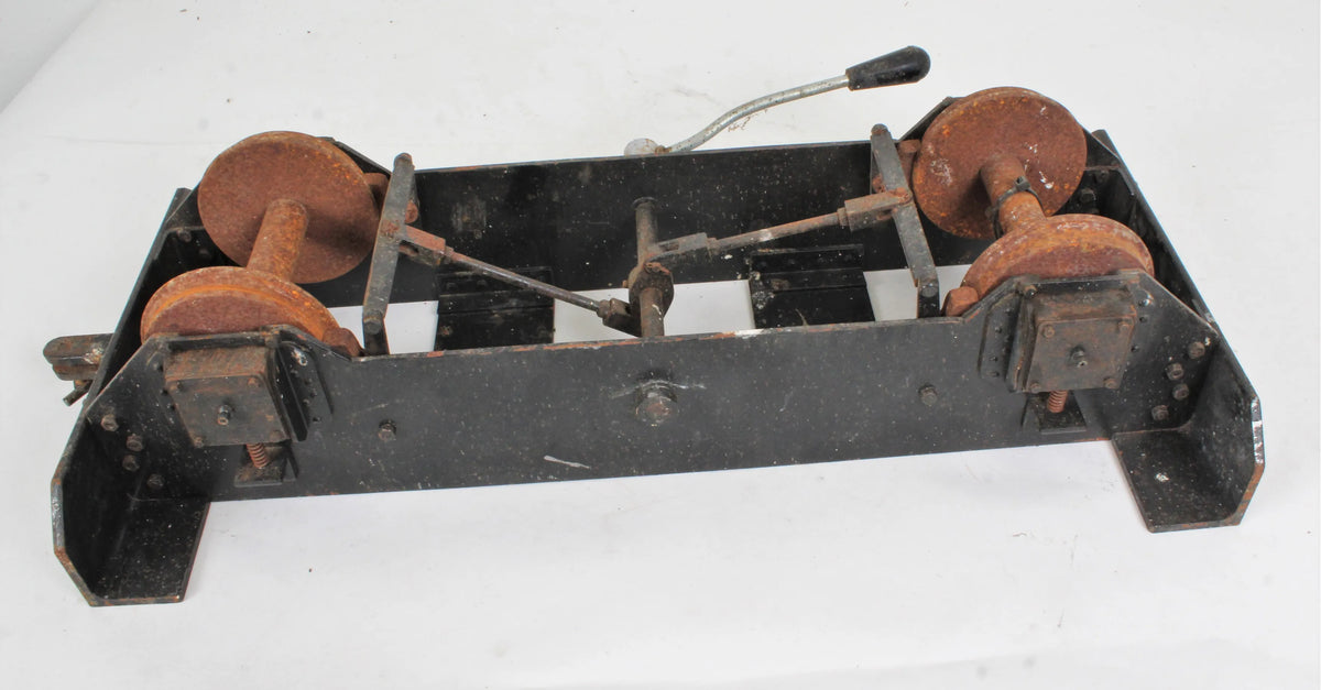 5 inch gauge braked driving truck chassis