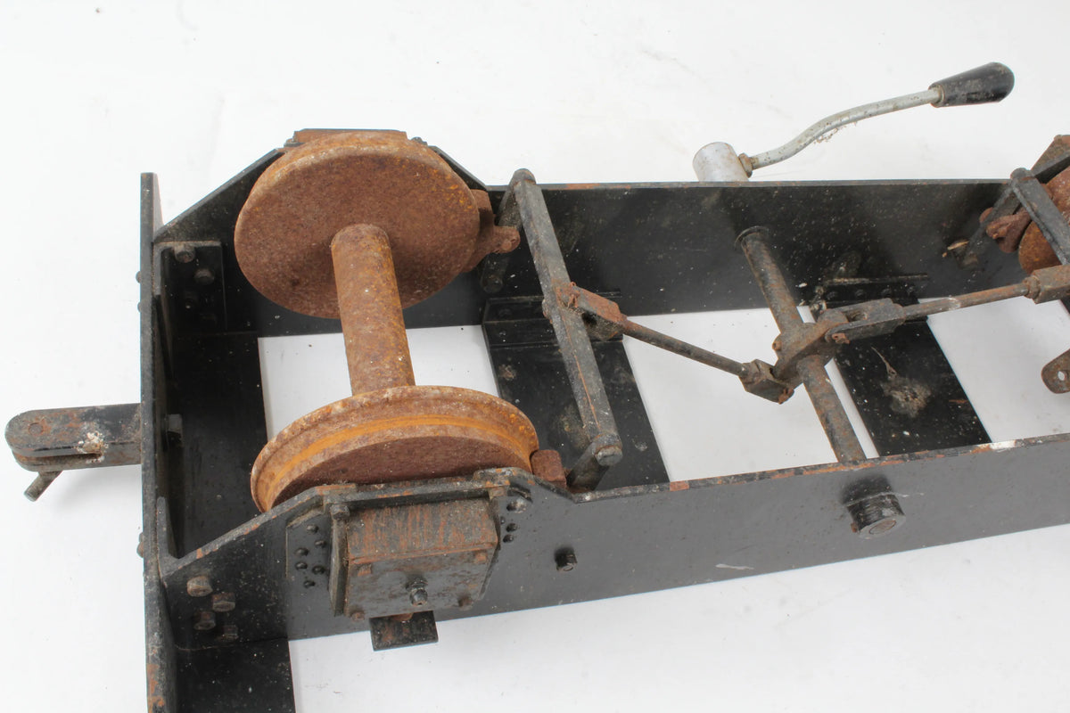 5 inch gauge braked driving truck chassis