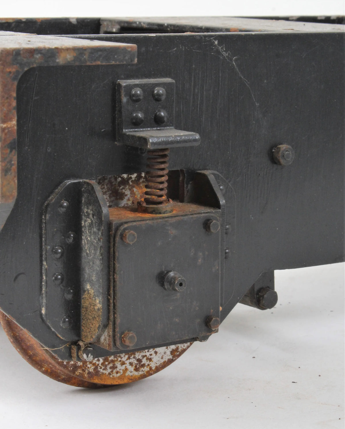 5 inch gauge braked driving truck chassis