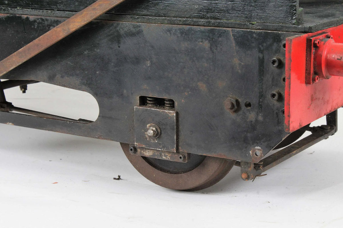 5 inch gauge braked driving truck