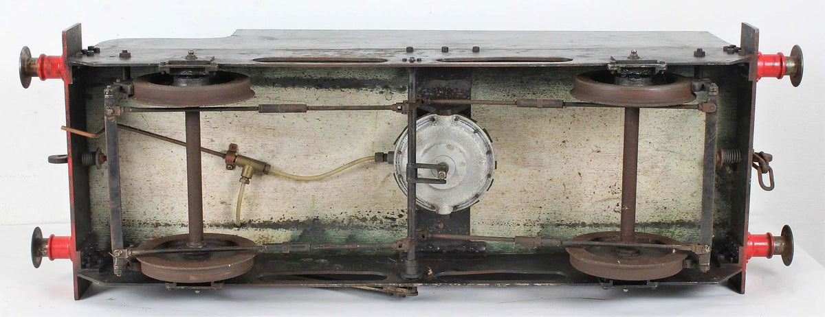 5 inch gauge braked driving truck