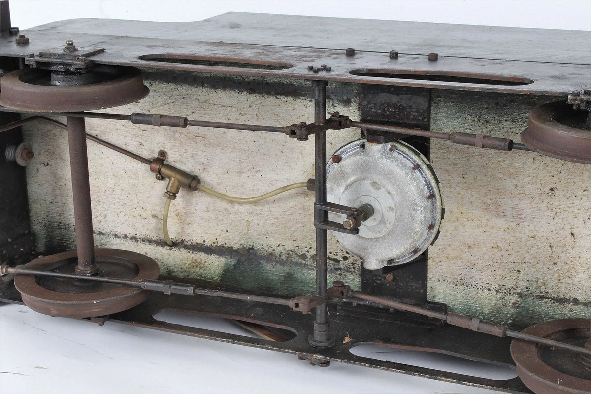5 inch gauge braked driving truck