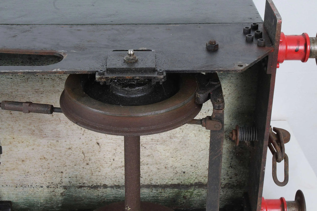 5 inch gauge braked driving truck