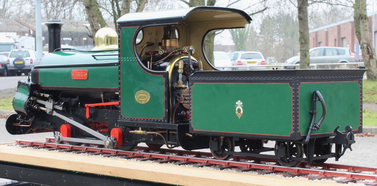 3 1/2 inch gauge Hunslet Penrhyn Class 0-4-0ST "Linda"