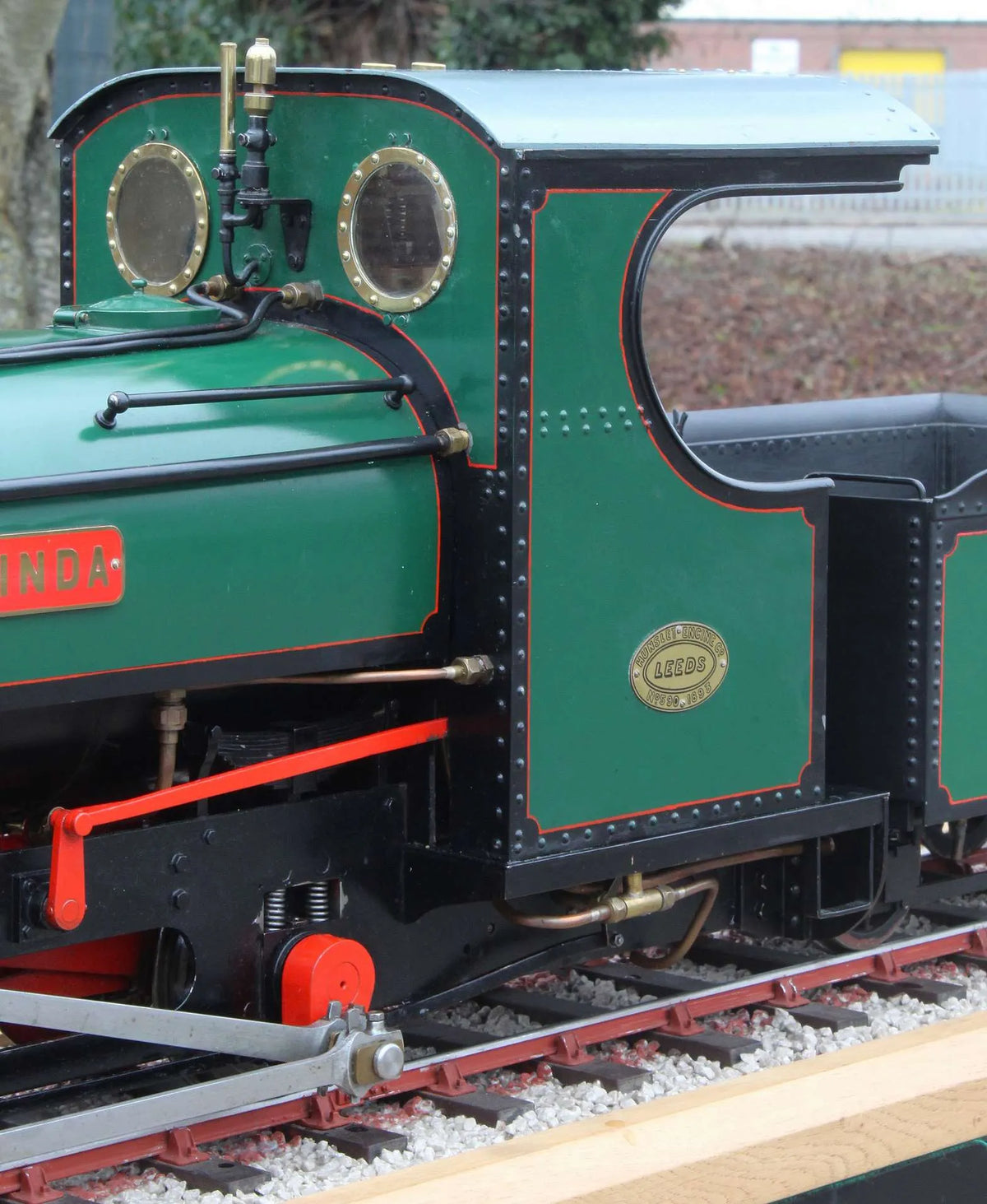 3 1/2 inch gauge Hunslet Penrhyn Class 0-4-0ST "Linda"