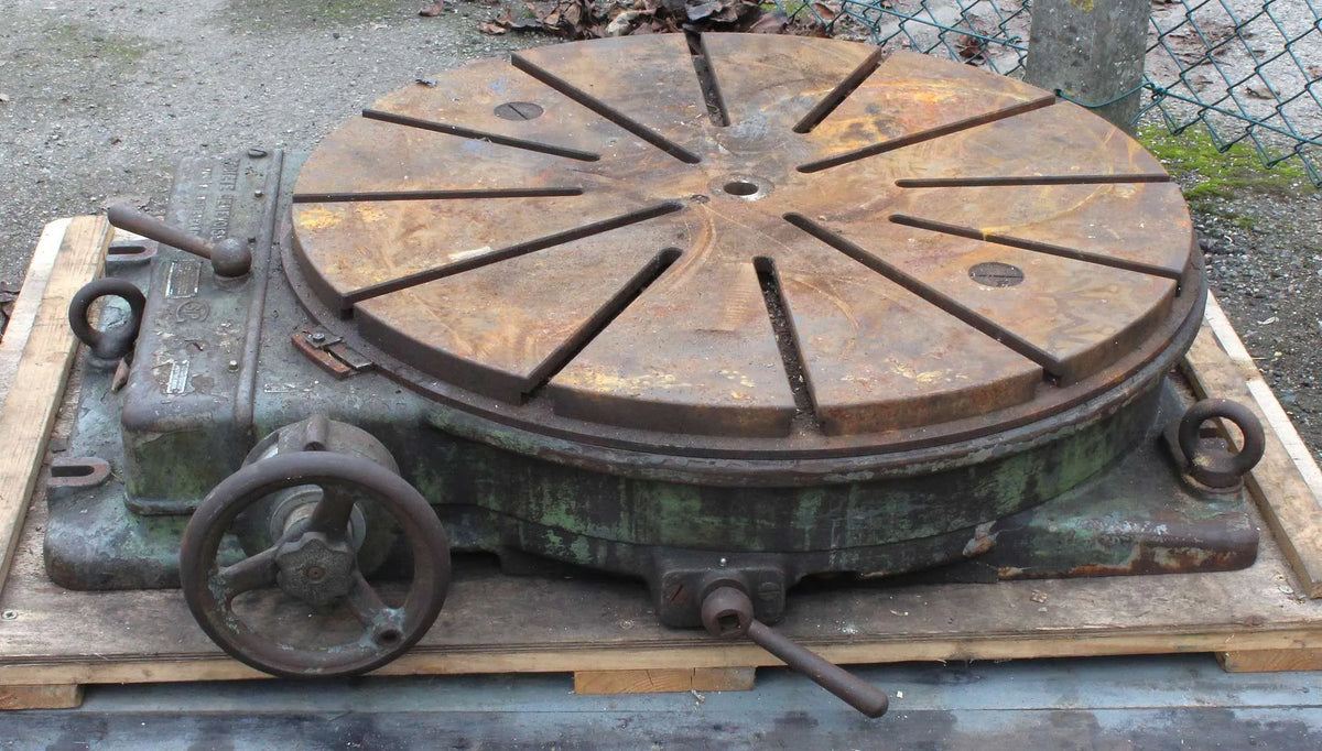 SIP Societe Genevoise PD-6 32 inch rotary table