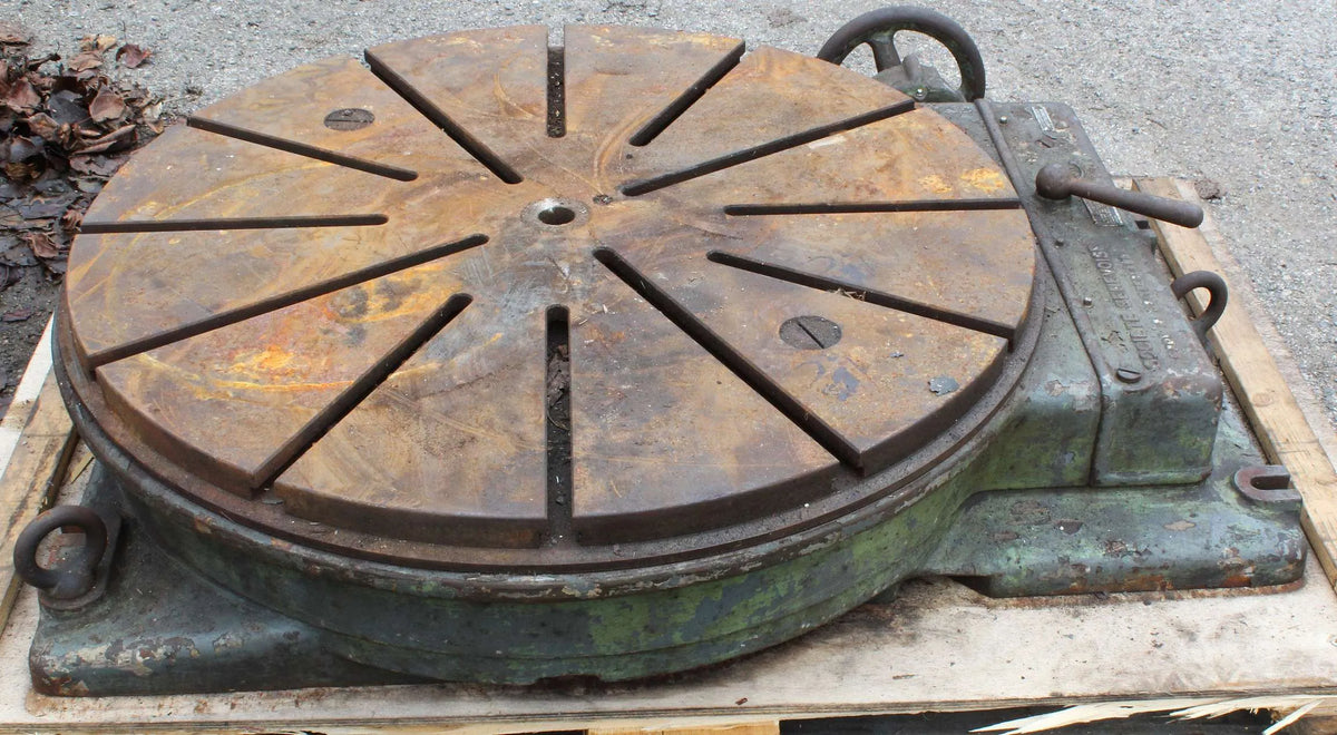 SIP Societe Genevoise PD-6 32 inch rotary table