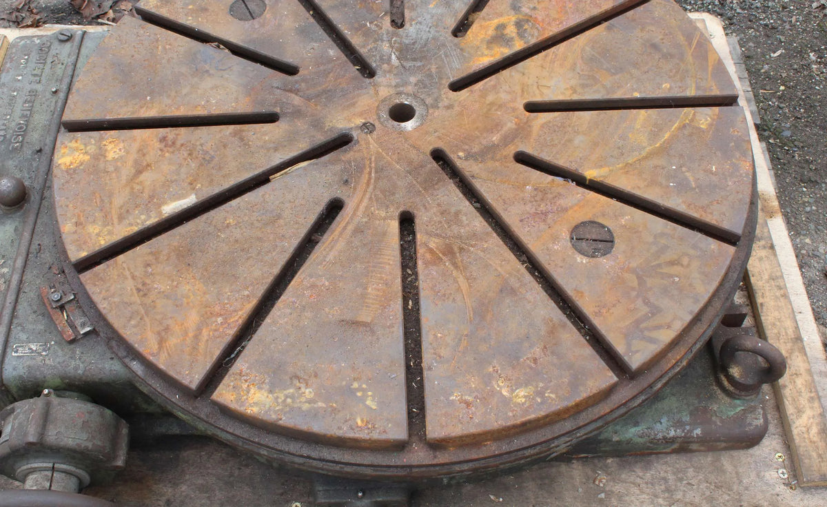 SIP Societe Genevoise PD-6 32 inch rotary table