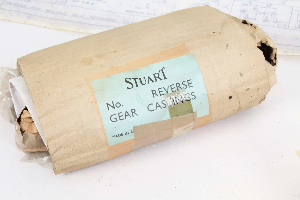 Stuart No.4 with reversing gear castings