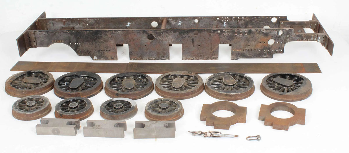 5 inch gauge "Firefly" frames, castings & boiler material