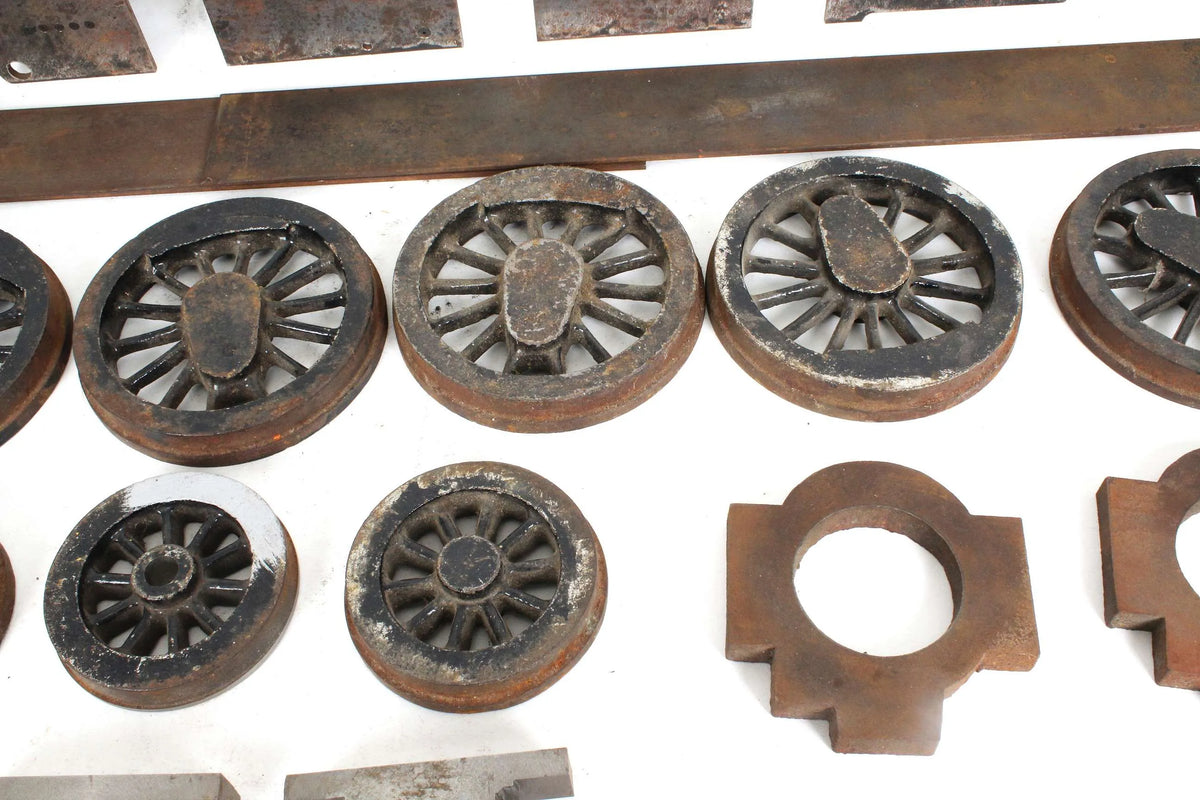 5 inch gauge "Firefly" frames, castings & boiler material