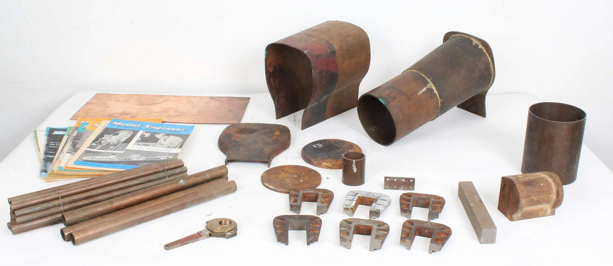 5 inch gauge "Firefly" frames, castings & boiler material