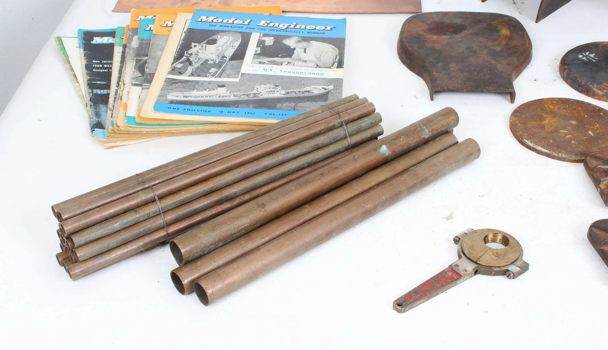 5 inch gauge "Firefly" frames, castings & boiler material