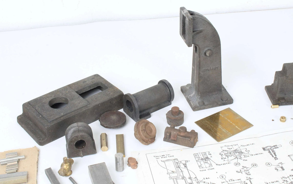 Stuart steam hammer castings