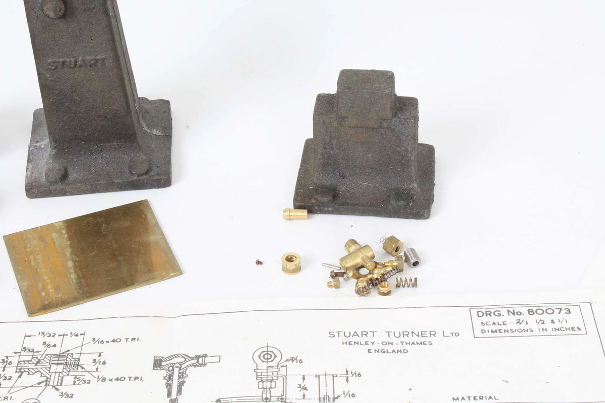 Stuart steam hammer castings