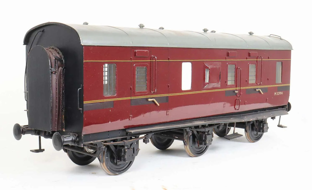 5 inch gauge LMS Stove R brake van