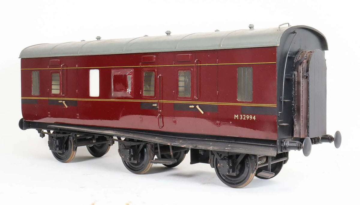 5 inch gauge LMS Stove R brake van