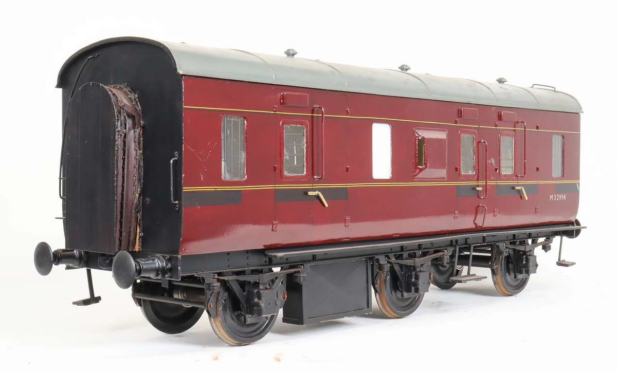 5 inch gauge LMS Stove R brake van