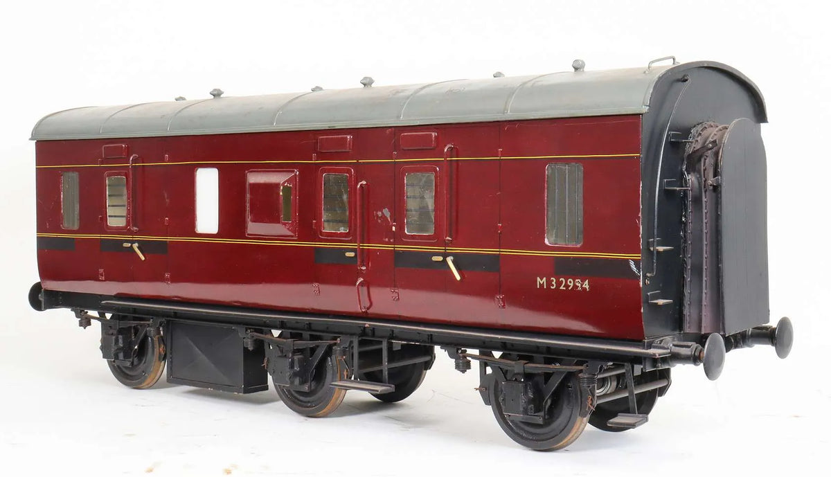 5 inch gauge LMS Stove R brake van