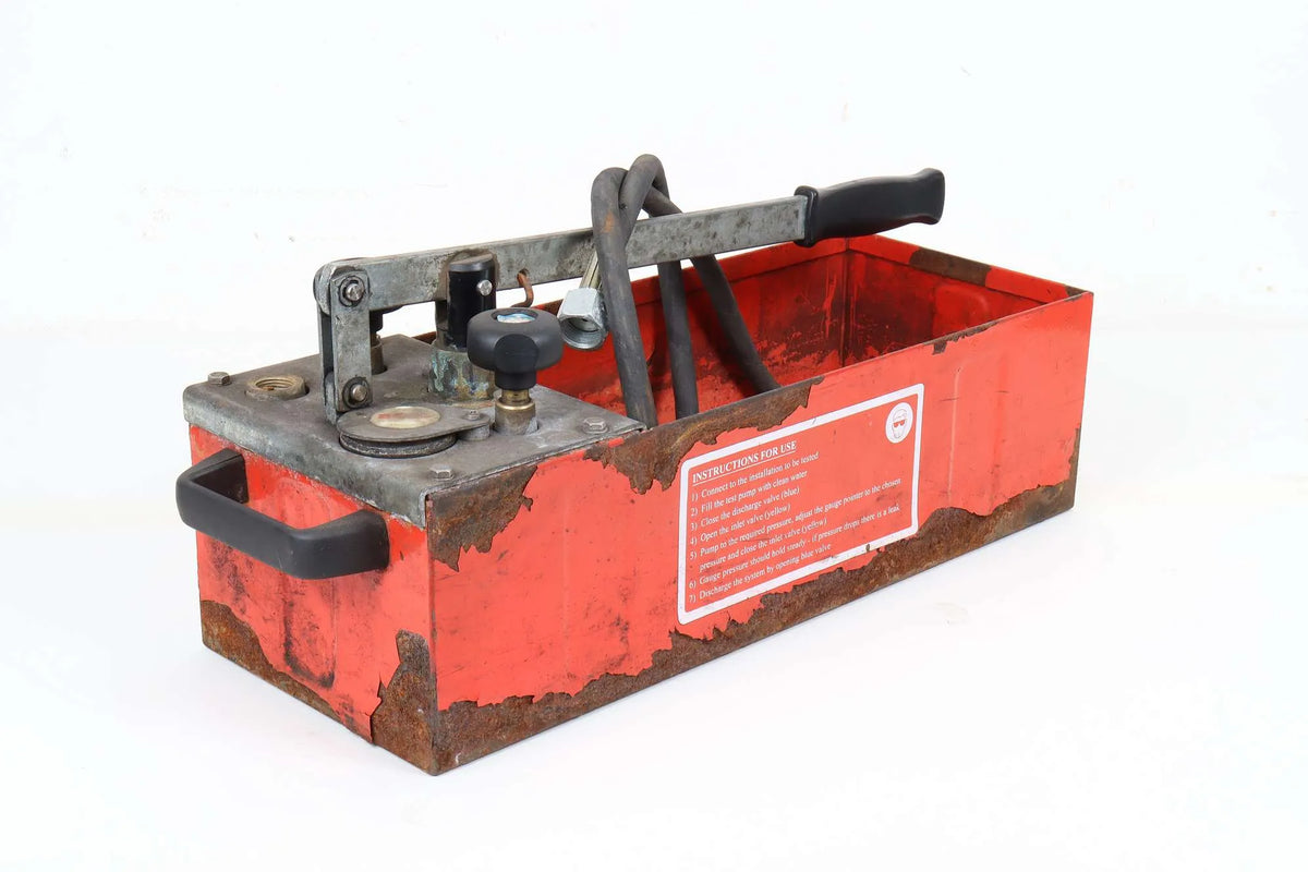 Boiler test pump