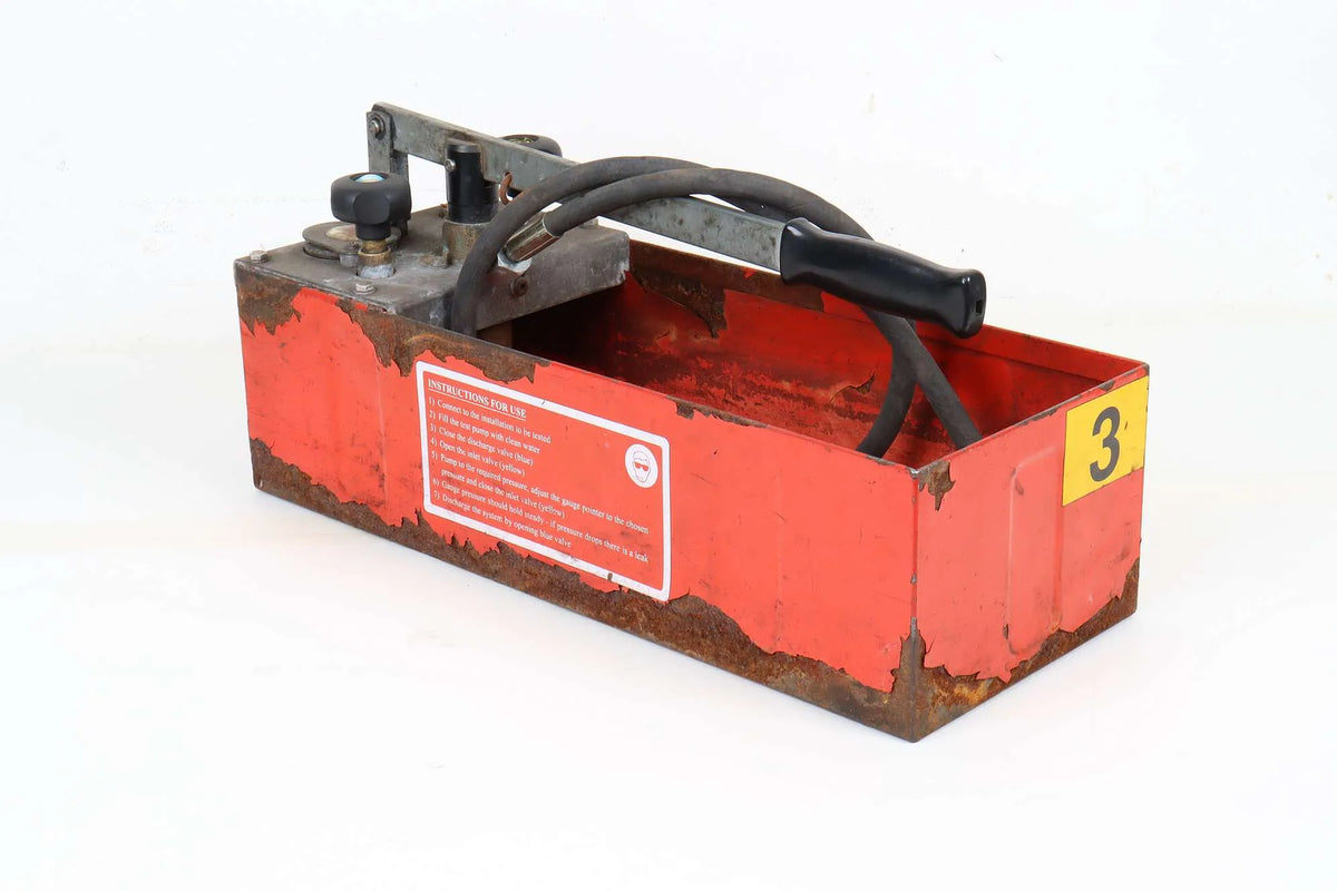 Boiler test pump