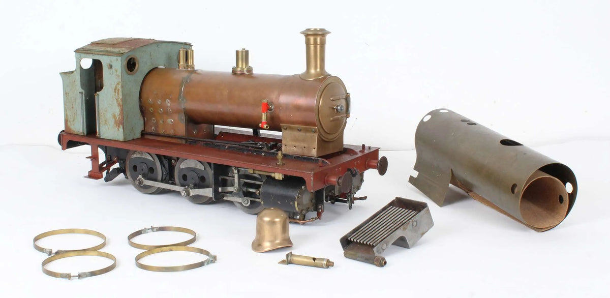 3 1/2 inch gauge "Rob Roy" 0-6-0T with commercial boiler
