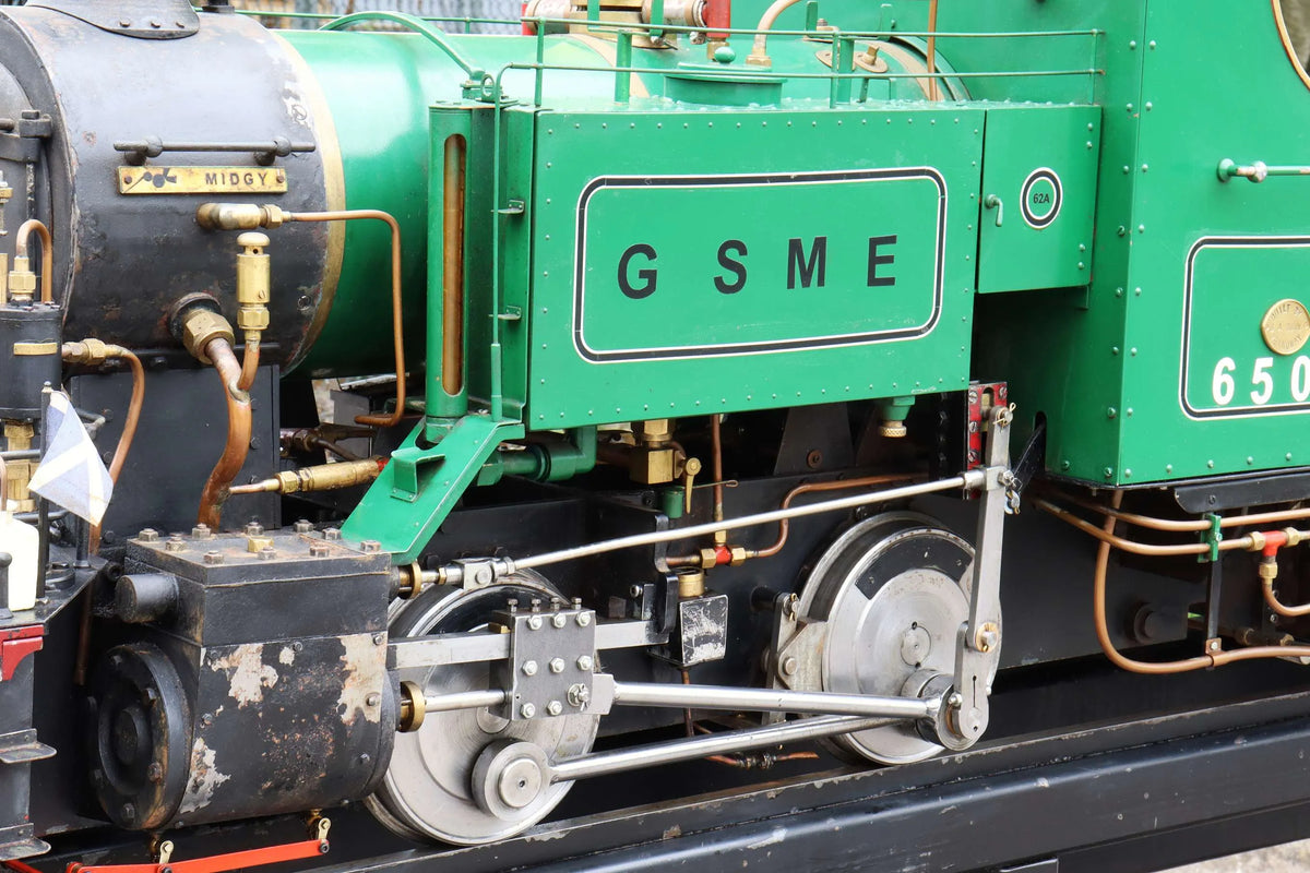 5 inch gauge 'Sweet Pea'  0-4-0T with tender