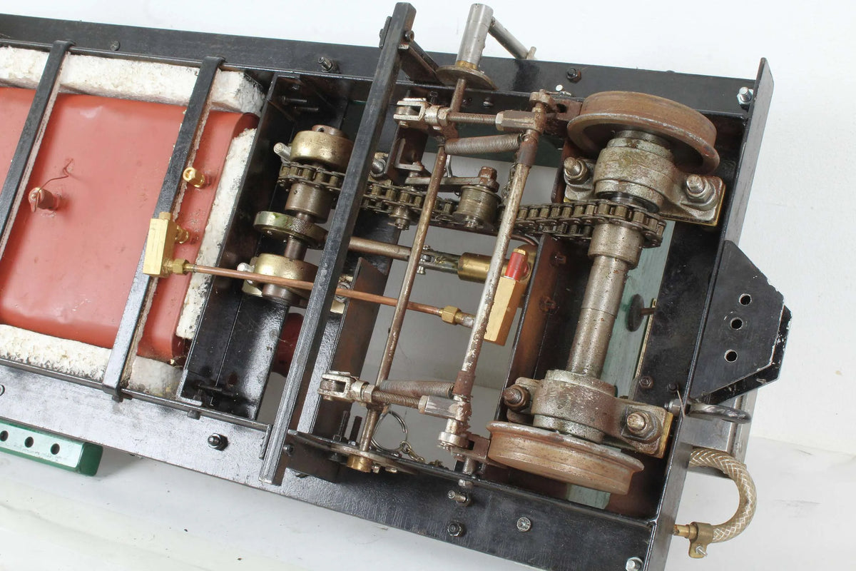 7 1/4 inch gauge drivin truck with pump