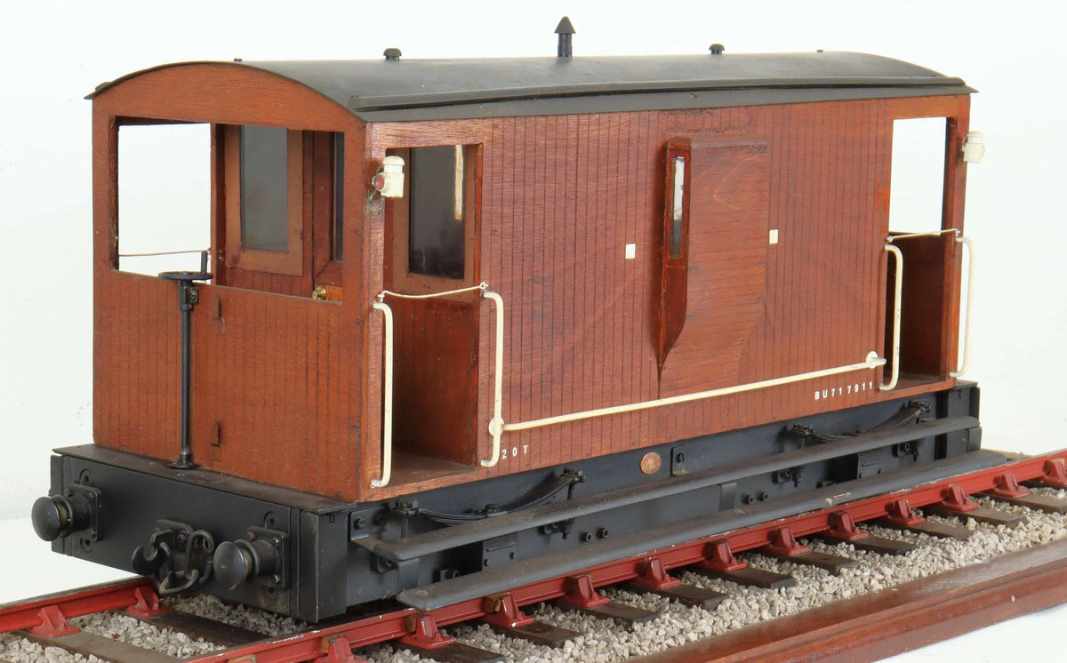 5 inch gauge 20T Brake Van