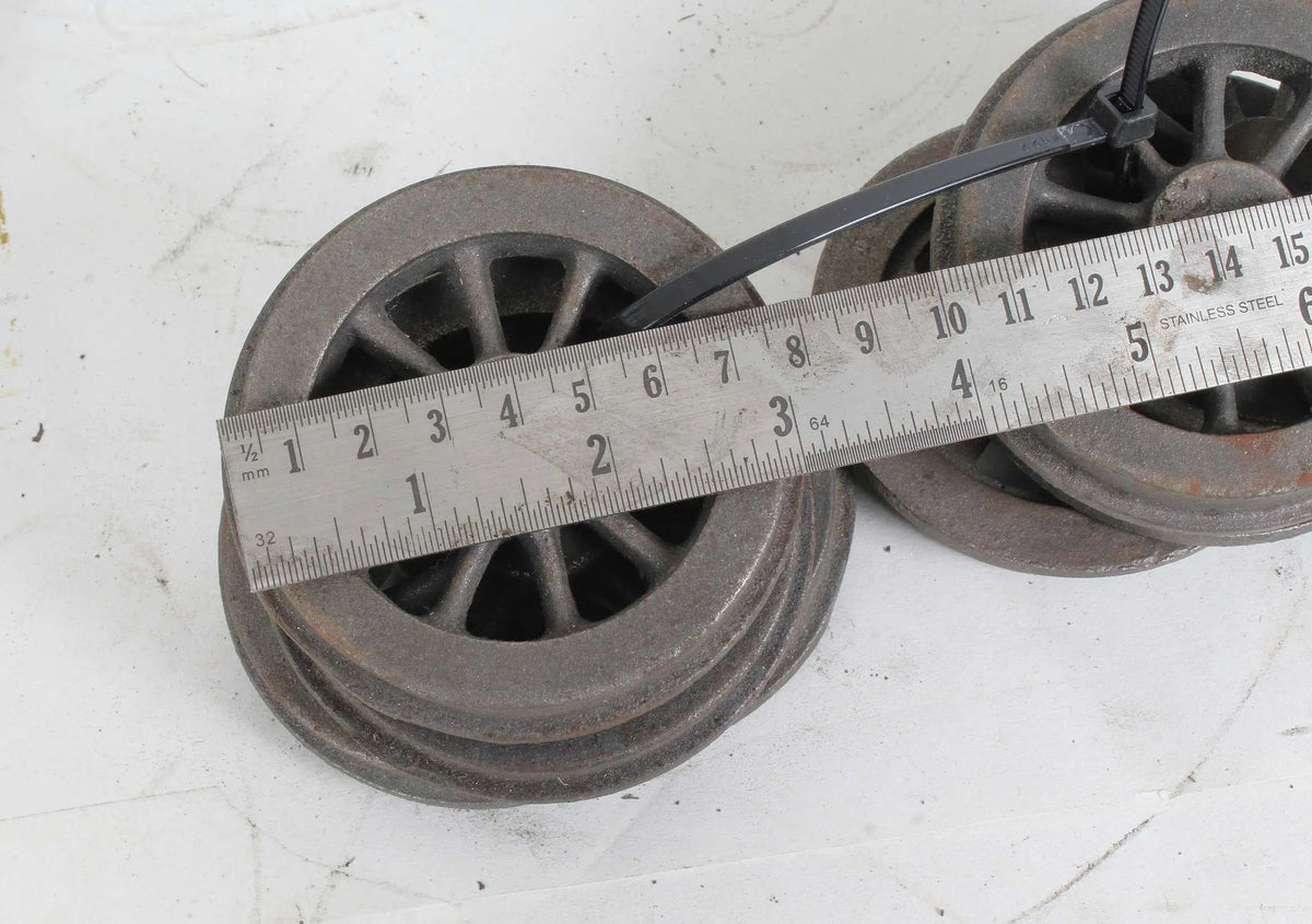 Wheel and cylinder castings