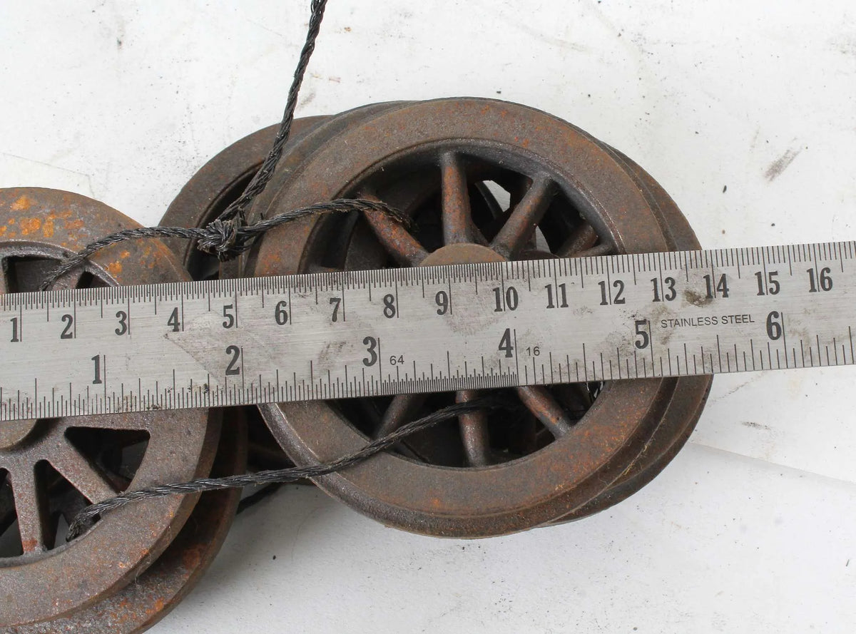 Wheel and cylinder castings